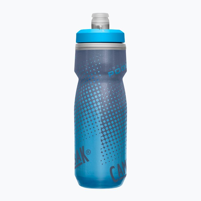 Cyklistická láhev CamelBak Podium Chill 620 ml s modrými tečkami 2