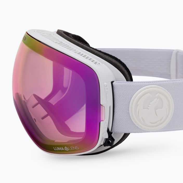 Lyžařské brýle Dragon X2S White Out růžové 30786/7230195 7