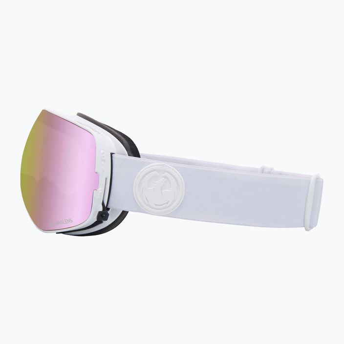 Lyžařské brýle Dragon X2S White Out růžové 30786/7230195 9