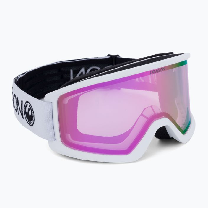 Lyžařské brýle Dragon DX3 OTG bílo-růžové