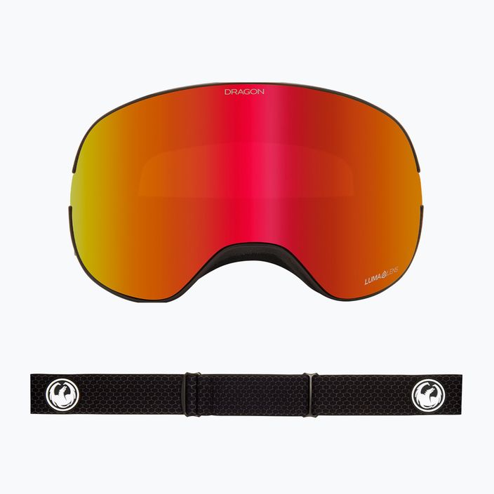 Lyžařské brýle Dragon X2 černé 40454-614 7