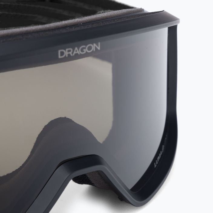 Lyžařské brýle Dragon DXT OTG černo-šedé 47022-003 5