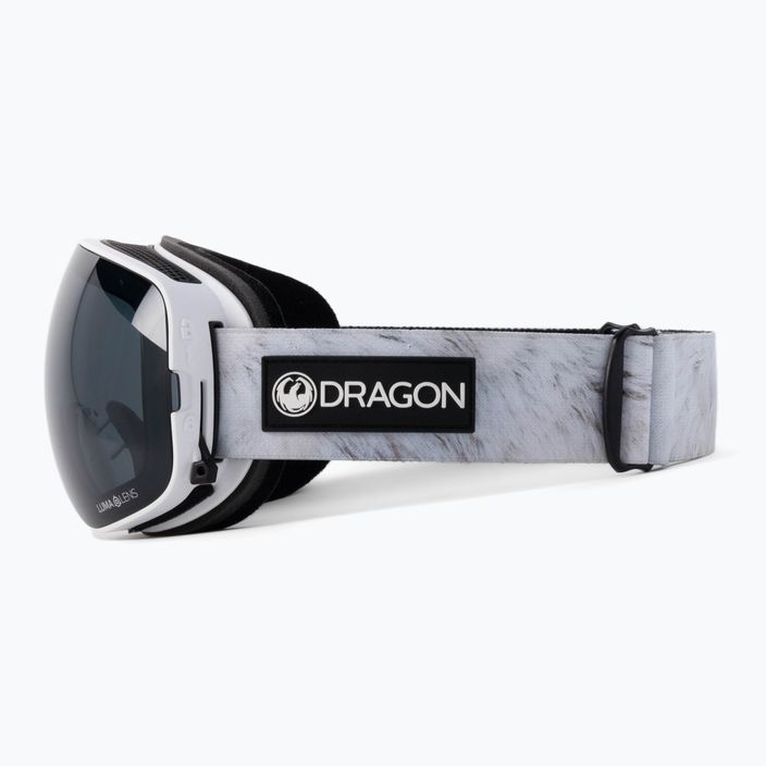 Lyžařské brýle Dragon X2S bílé 40455-109 5