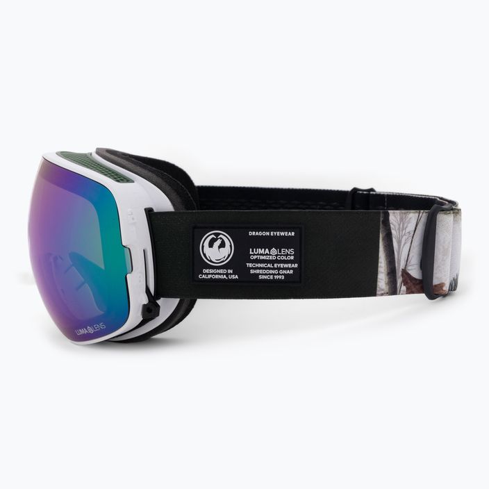 Lyžařské brýle Dragon X2S bílo-černé 40455-160 5