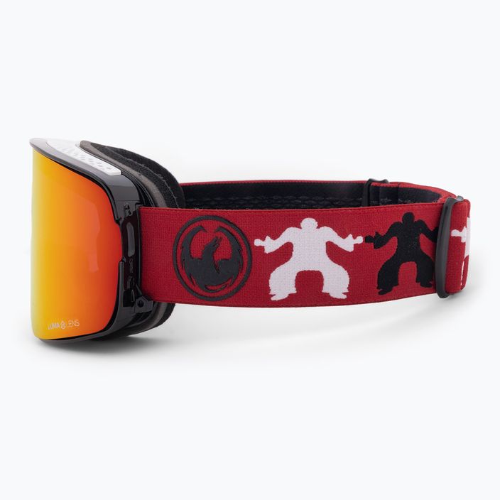 Lyžařské brýle Dragon NFX2 černo-červené 40458-023 5
