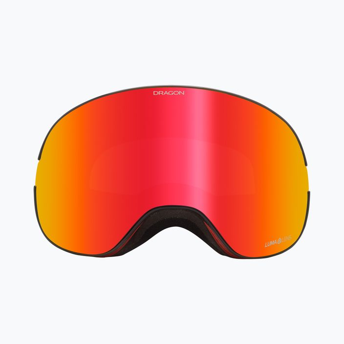 Lyžařské brýle Dragon X2 Thermal červené 40454/7728608 3