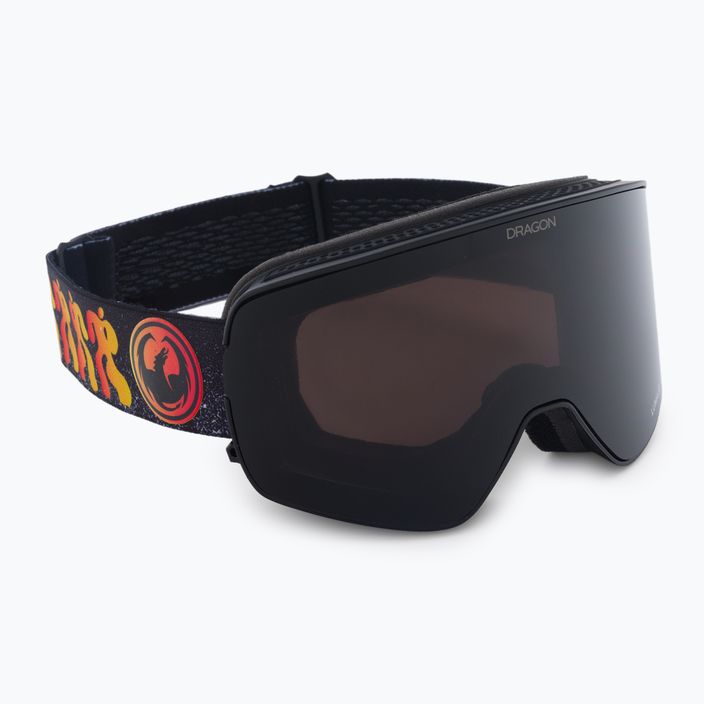Lyžařské brýle Dragon NFX2 Forest Bailey černé 40458/6030704 6