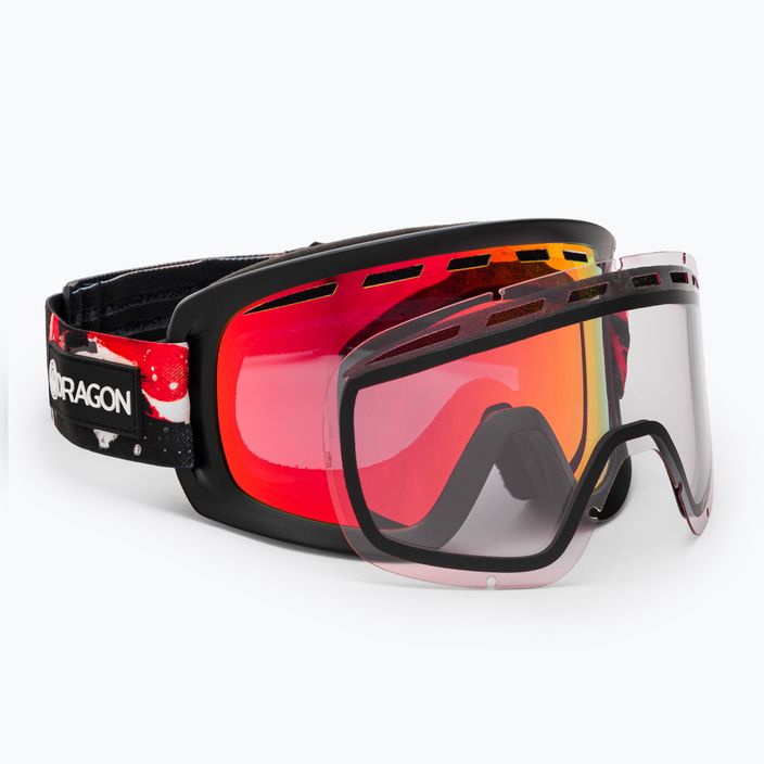 Lyžařské brýle Dragon D1 OTG Koi red 40461/6032642