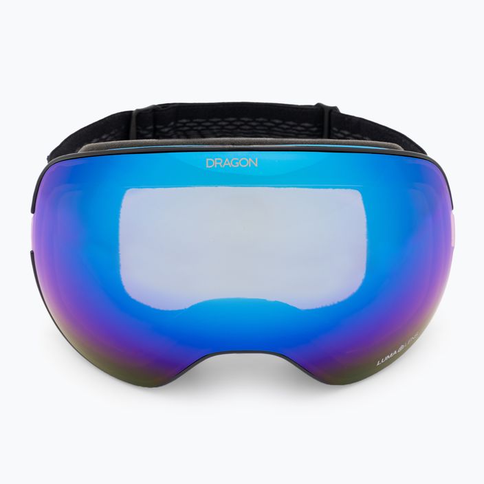 Lyžařské brýle DRAGON X2 icon blue/lumalens blue ion/amber 3