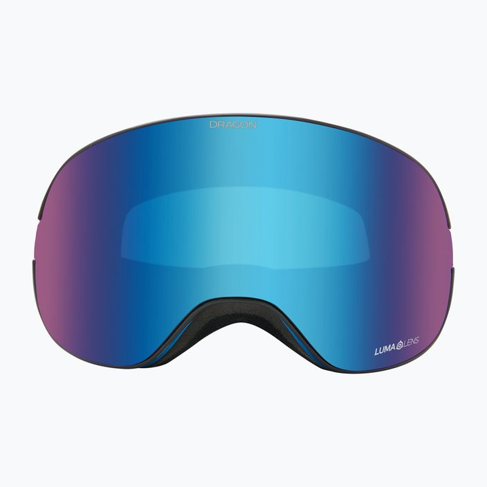 Lyžařské brýle DRAGON X2 icon blue/lumalens blue ion/amber 7