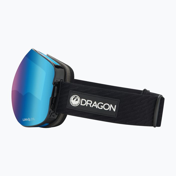 Lyžařské brýle DRAGON X2 icon blue/lumalens blue ion/amber 9