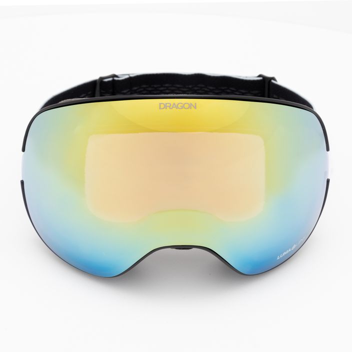 Lyžařské brýle DRAGON X2 classic grey/lumalens gold ion/amber 3
