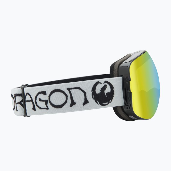 Lyžařské brýle DRAGON X2 classic grey/lumalens gold ion/amber 8