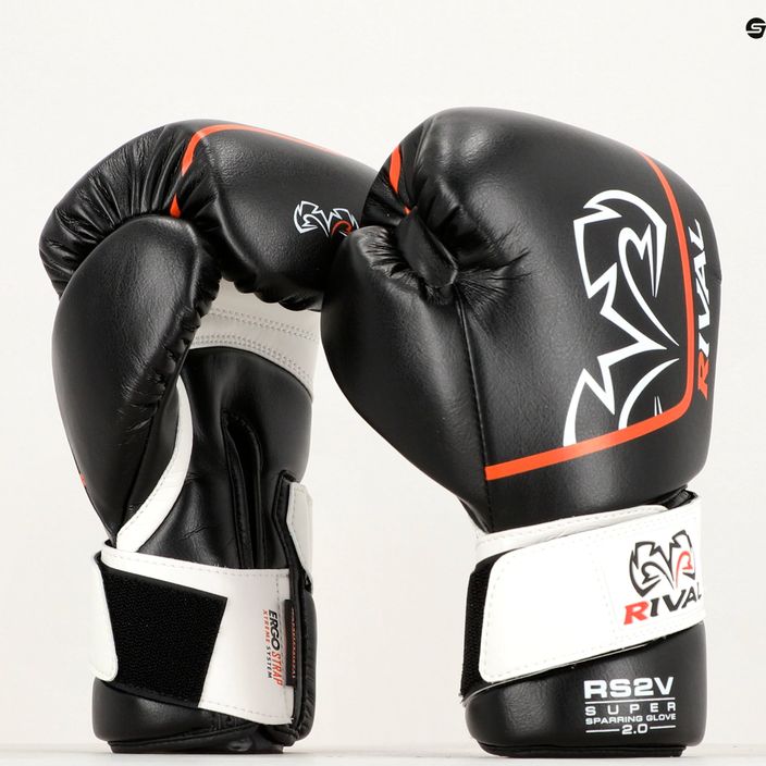 Boxerské rukavice Rival Super Sparring 2.0 black 14