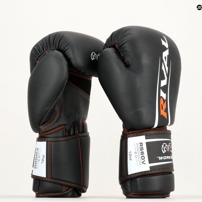 Boxerské rukavice Rival Workout Sparring 2.0 black 10