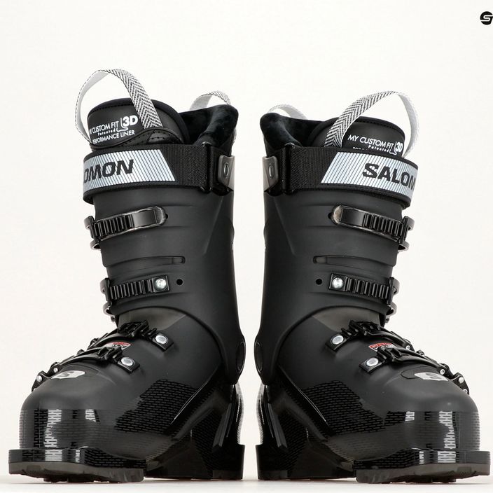 Dámské lyžařské boty Salomon S Pro HV 90 W black/silver met./beluga 13