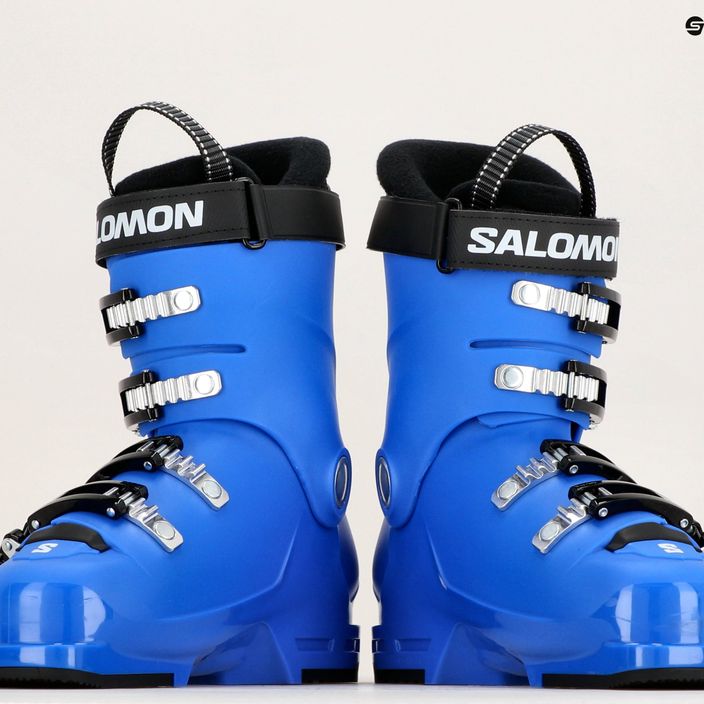 Dětské lyžařské boty Salomon S Race 60 T L race blue/white/process blue 13
