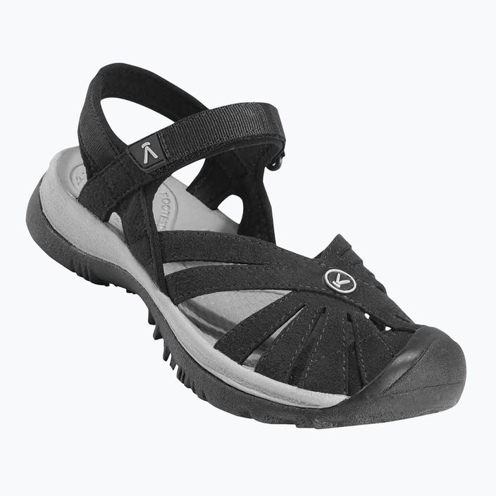 Dámské trekové sandály KEEN Rose black/neutral gray 7