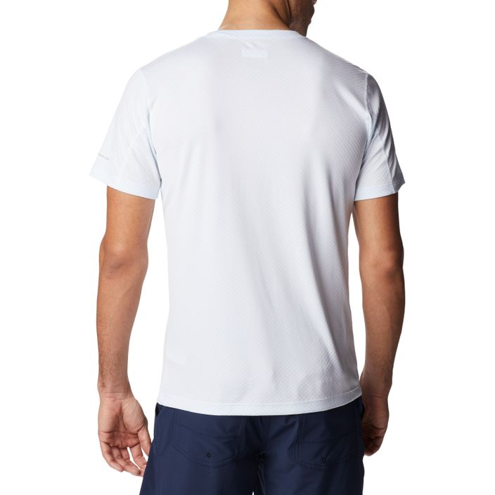 Pánské trekingové tričko  Columbia Zero Rules bílé 1533313100 2