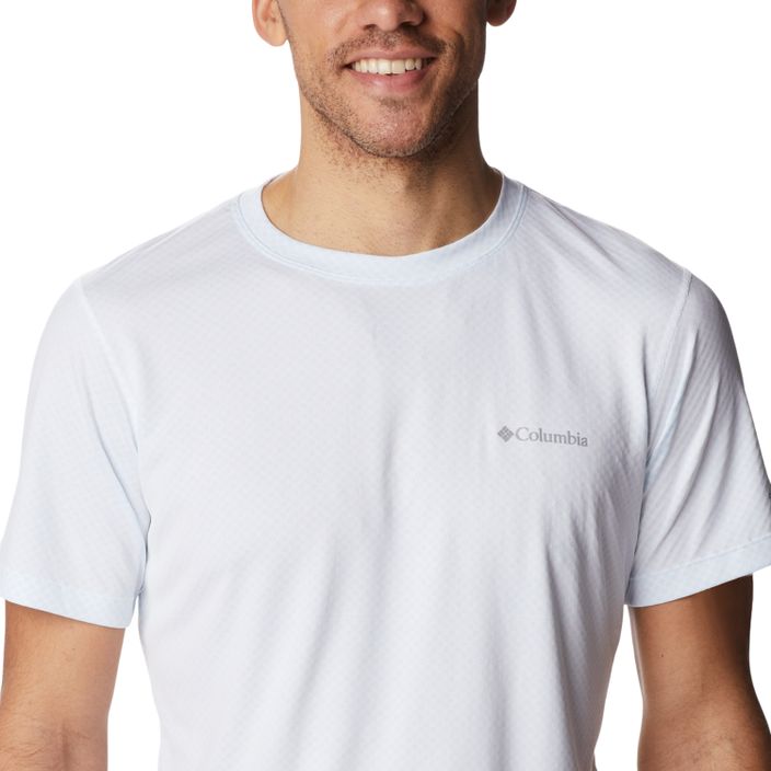 Pánské trekingové tričko  Columbia Zero Rules bílé 1533313100 3