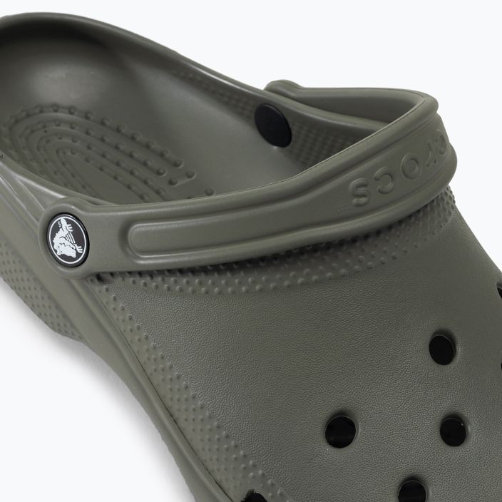 Nazouváky  Crocs Classic dusty olive 9