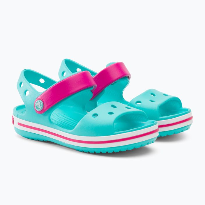 Dětské sandály Crocs Crockband pool/candy pink 4