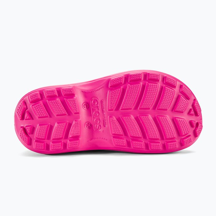 Dětské holínky Crocs Handle Rain Boot Kids candy pink 5