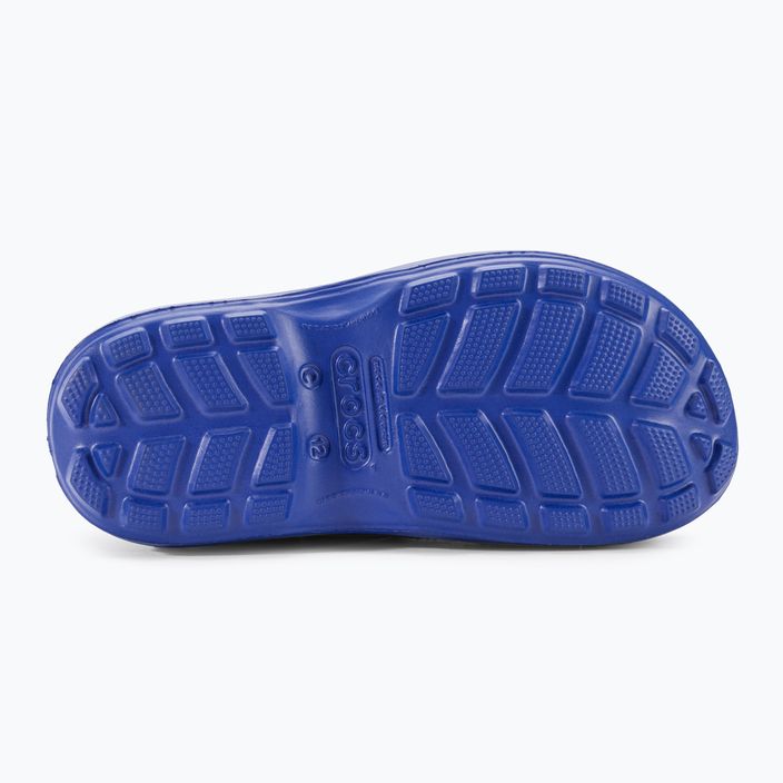 Dětské gumáky Crocs Rain Boot v azurově modré barvě 5
