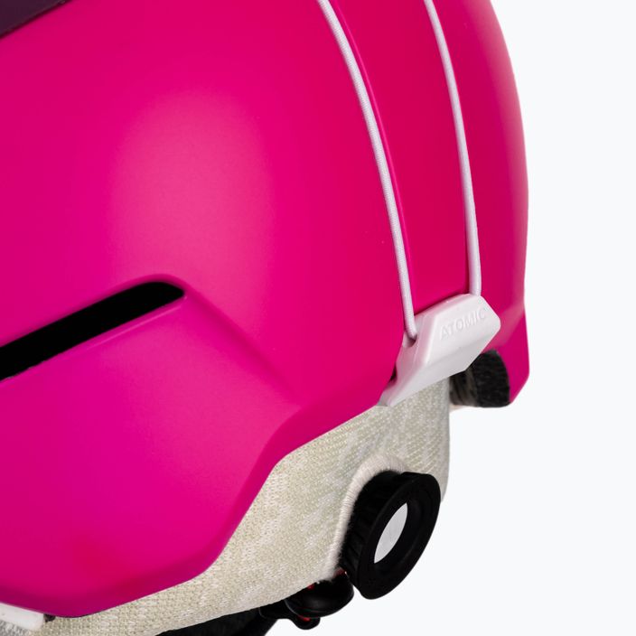 Dětská lyžařská helma ATOMIC Count Jr růžová AN5005576 7