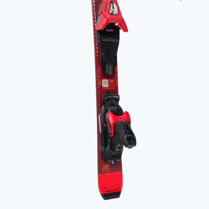 Dětské sjezdové lyže ATOMIC Redster J2 + C5 GW červené AASS02786 7