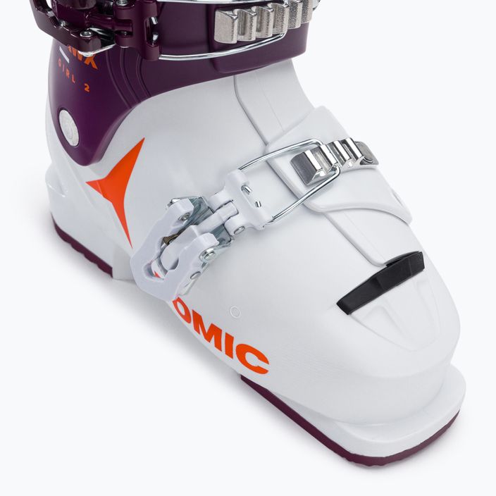 Dětské lyžařské boty ATOMIC Hawx Girl 2 white/purple AE5025660 7