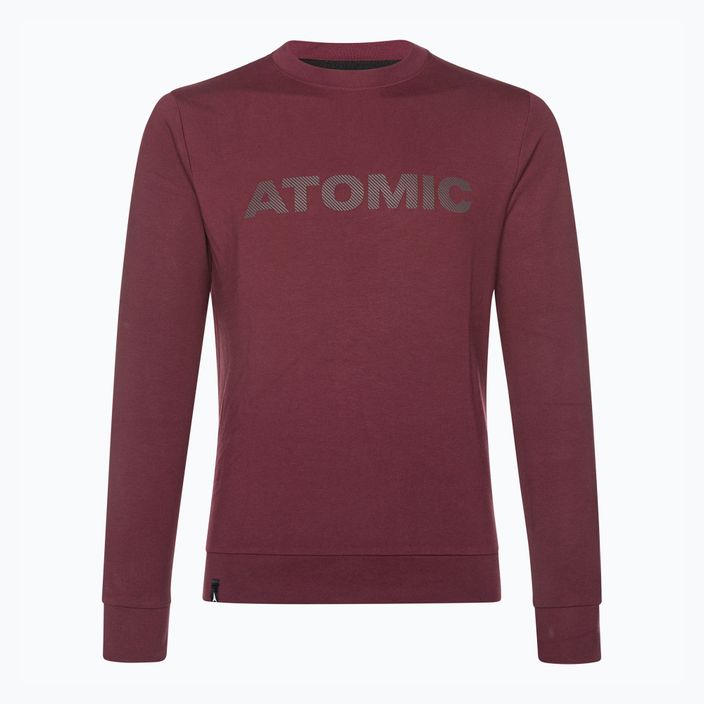 Pánská mikina Atomic Alps Sweater maroon 3