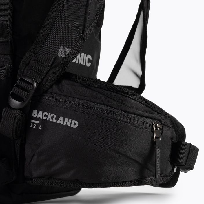ATOMIC Backland 22+ lyžařský batoh černý AL5051510 8