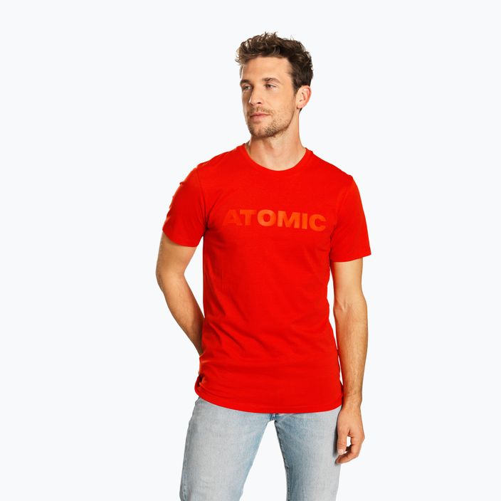 Pánské tričko Atomic Alps red