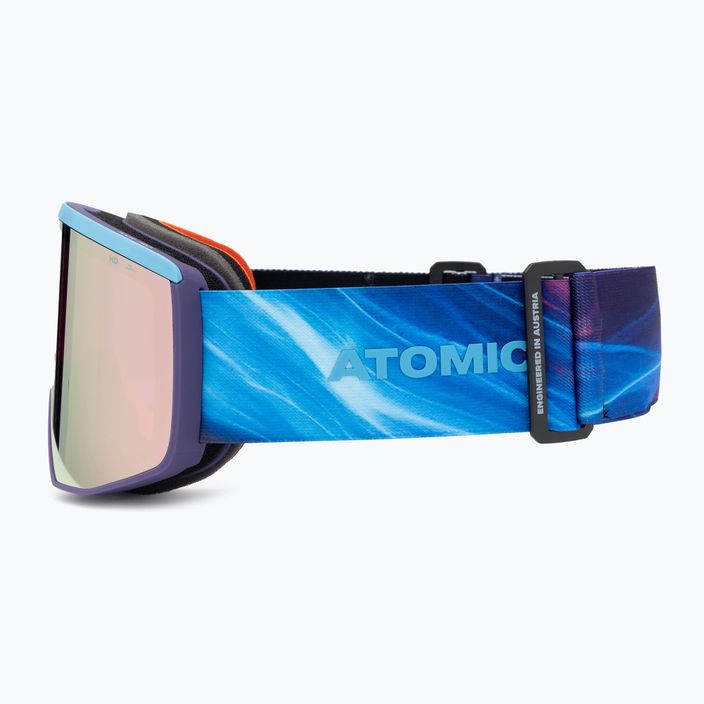 Lyžařské brýle Atomic Four Pro HD black/purple/cosmos/pink copper 5
