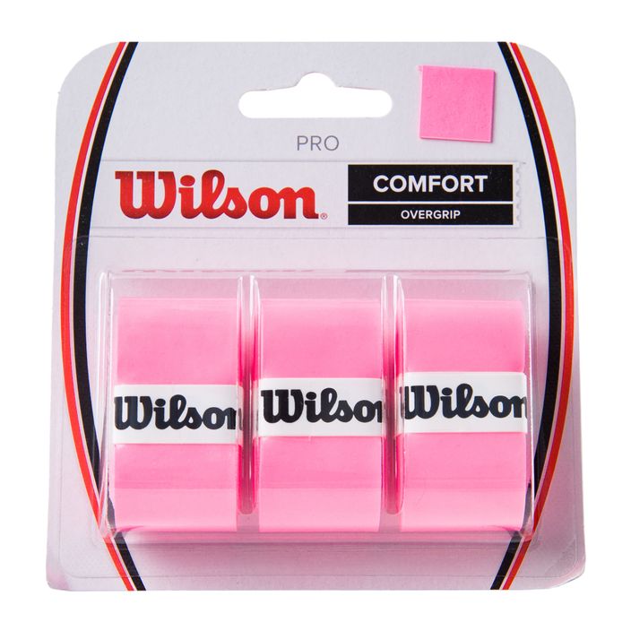 Tenisová rukavice Wilson Pro Comfort Overgrip Pink WRZ4014PK+ 2
