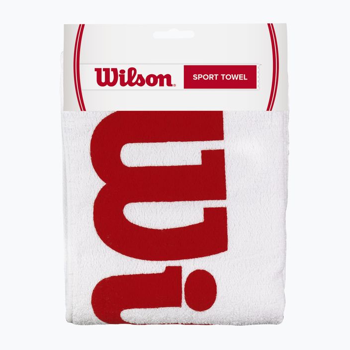 Ručník Wilson Sport Towel WRZ540100+ bílý 4