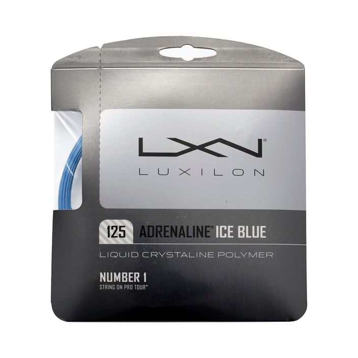 Tenisová struna Luxilon Adrenaline 125 Ice blue WRZ992501