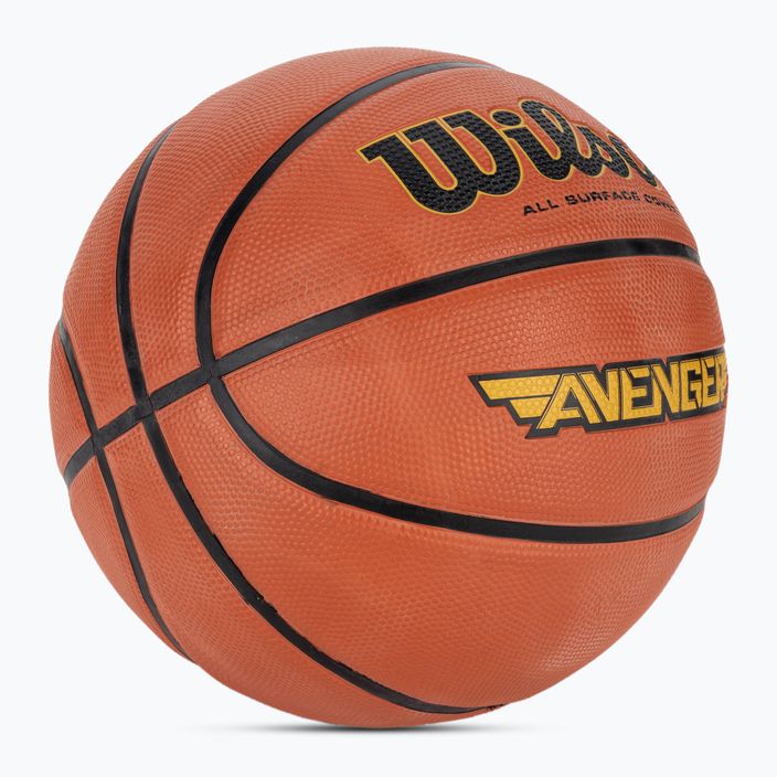 Basketbalový míč Wilson Avenger 295 orange velikost 7 2