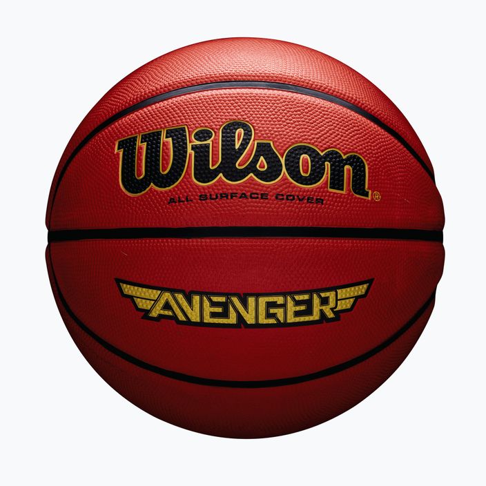 Basketbalový míč Wilson Avenger 295 orange velikost 7 4