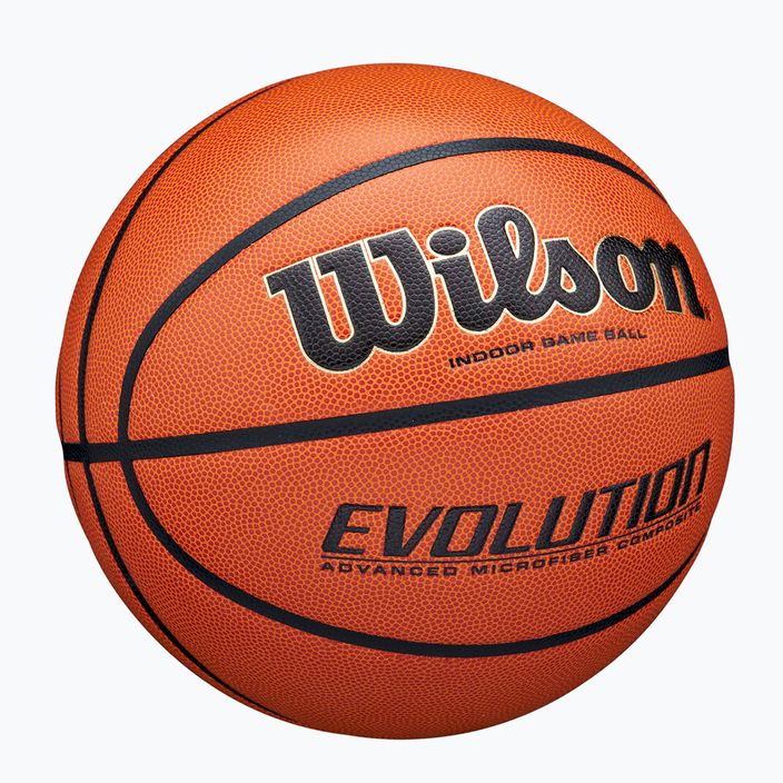 Basketbalový míč  Wilson Evolution brown velikost 7 2