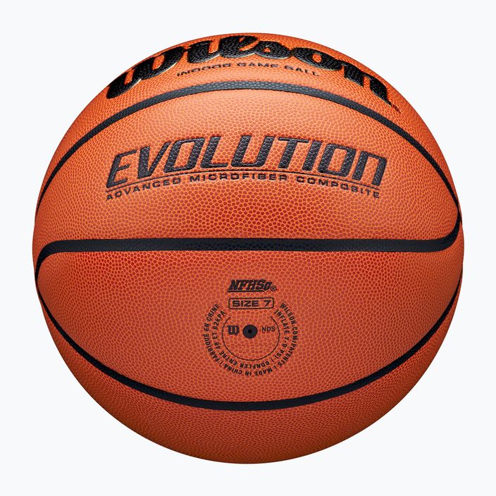 Basketbalový míč  Wilson Evolution brown velikost 7 4