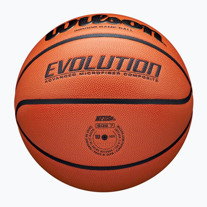 Basketbalový míč  Wilson Evolution brown velikost 6 5