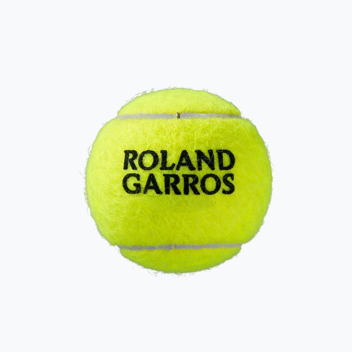 Sada tenisových míčků Wilson Roland Garros All Ct 3 ks žlutá WRT126400 3