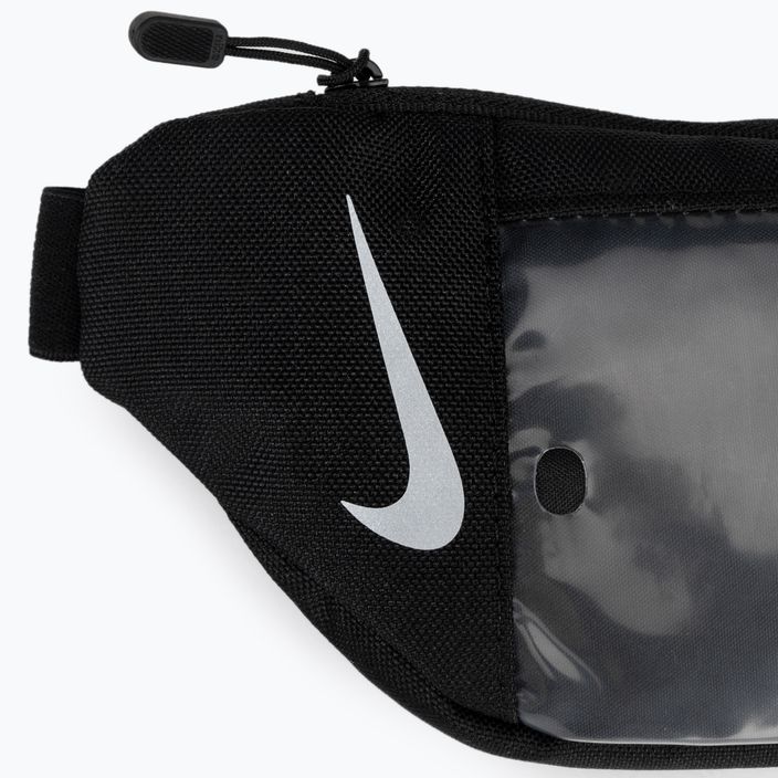 Nike Pack ledvinové pouzdro černo-stříbrné N0002650-082 3
