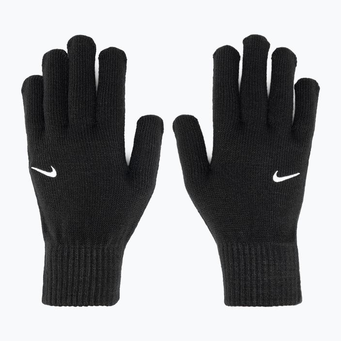 Zimní rukavice Nike Knit Swoosh TG 2.0 černá/bílá 3