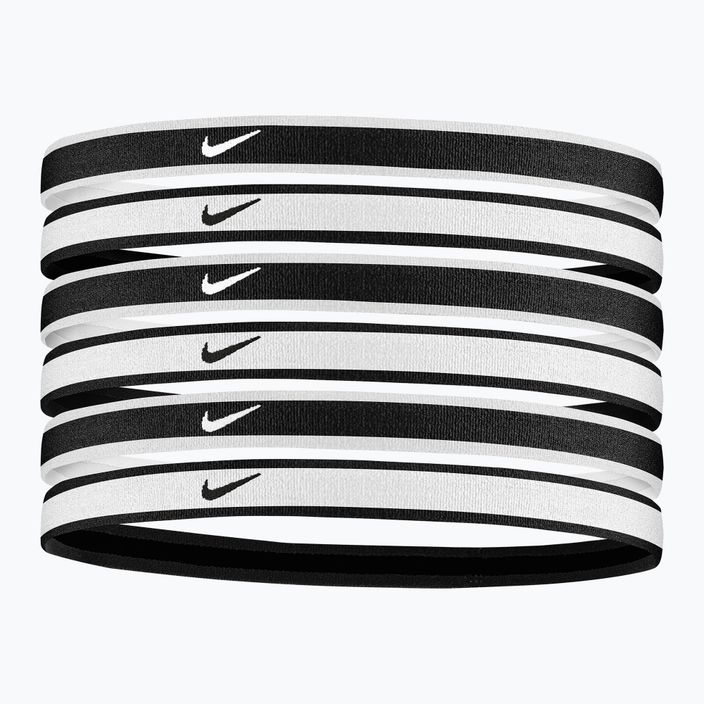 Čelenky Nike Tipped Swoosh Sport 2.0 6 ks černobílé N1002021-176