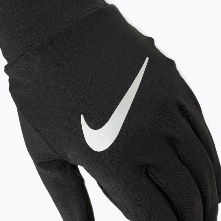 Pánské běžecké rukavice Nike Accelerate RG black/black/silver 4