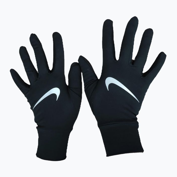 Dámské běžecké rukavice Nike Accelerate RG black/black/silver 7