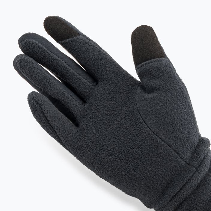 Dámský set čepice + rukavice Nike Fleece black/black/silver 10